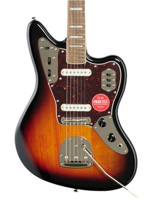 Squier Classic Vibe 70s Jaguar Electric Guitar Indian Laurel Neck
